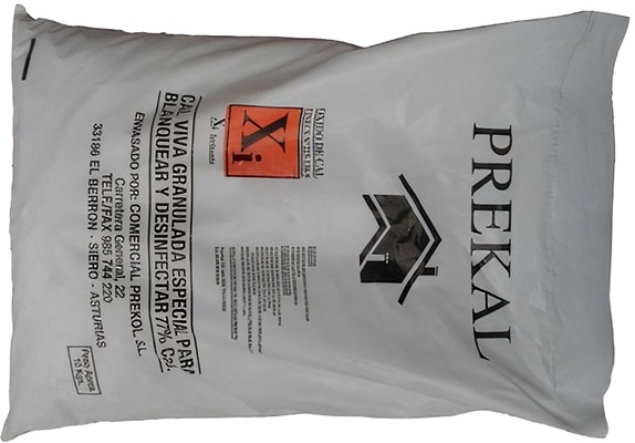 Cal Viva en Piedra Prekol 10 kg